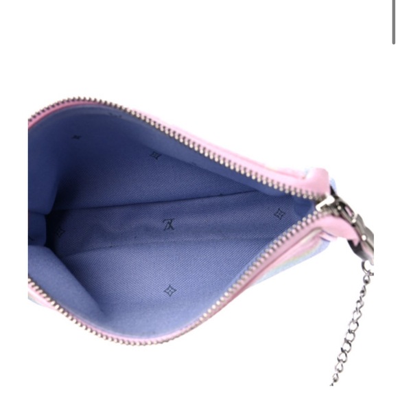 💯 Louis Vuitton Monogram Escale Mini Pochette Pastel (like new) - Picture 3 of 16
